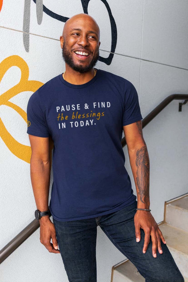 Pause & Find the Blessings Unisex Tee